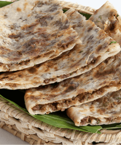 Stuffed Naan - Lamb Keema